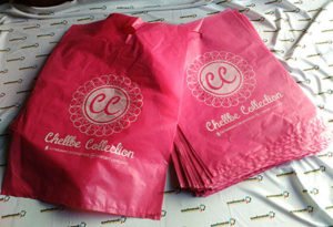 sablon plastik di batang