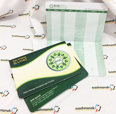 cetak buku tabungan bmt surabaya