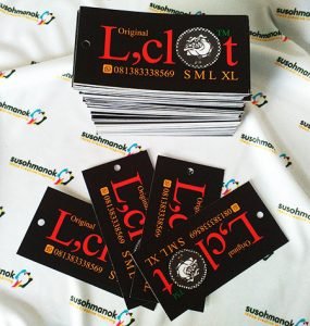 cetak hang tag di kedungadem