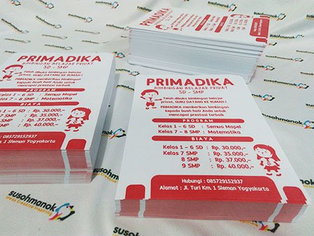 cetak brosur di bonang