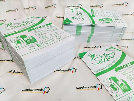 cetak brosur di karangampel