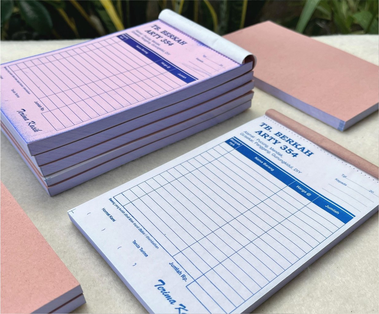 Pusat Cetak Nota di Tulungagung Terbaik dan Terlengkap