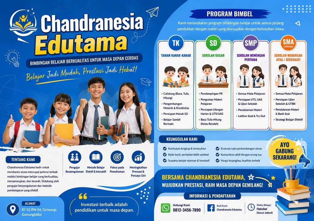jasa desain brosur