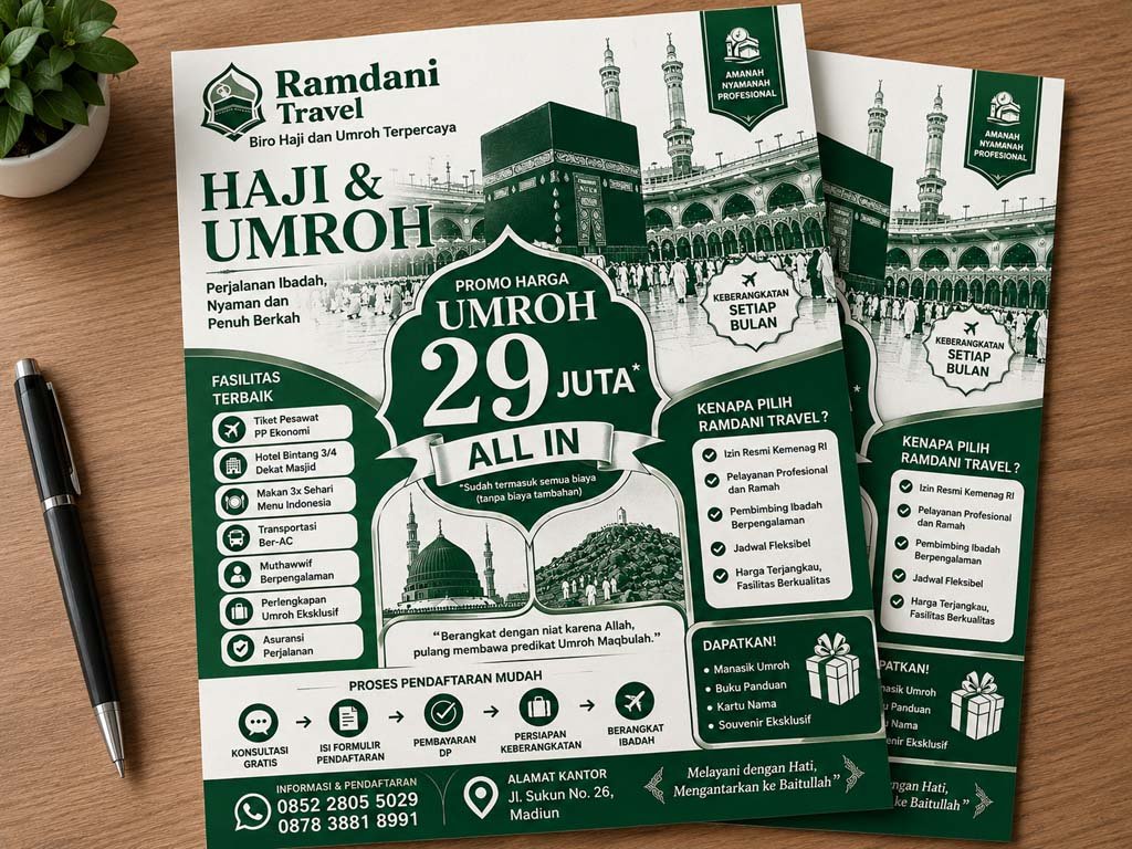 cetak brosur umroh